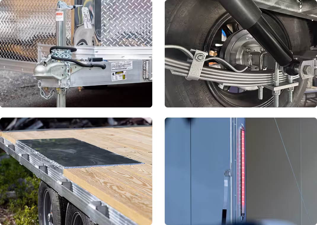 Pièces détachées pour remorques — Vaste inventaire de pièces originales